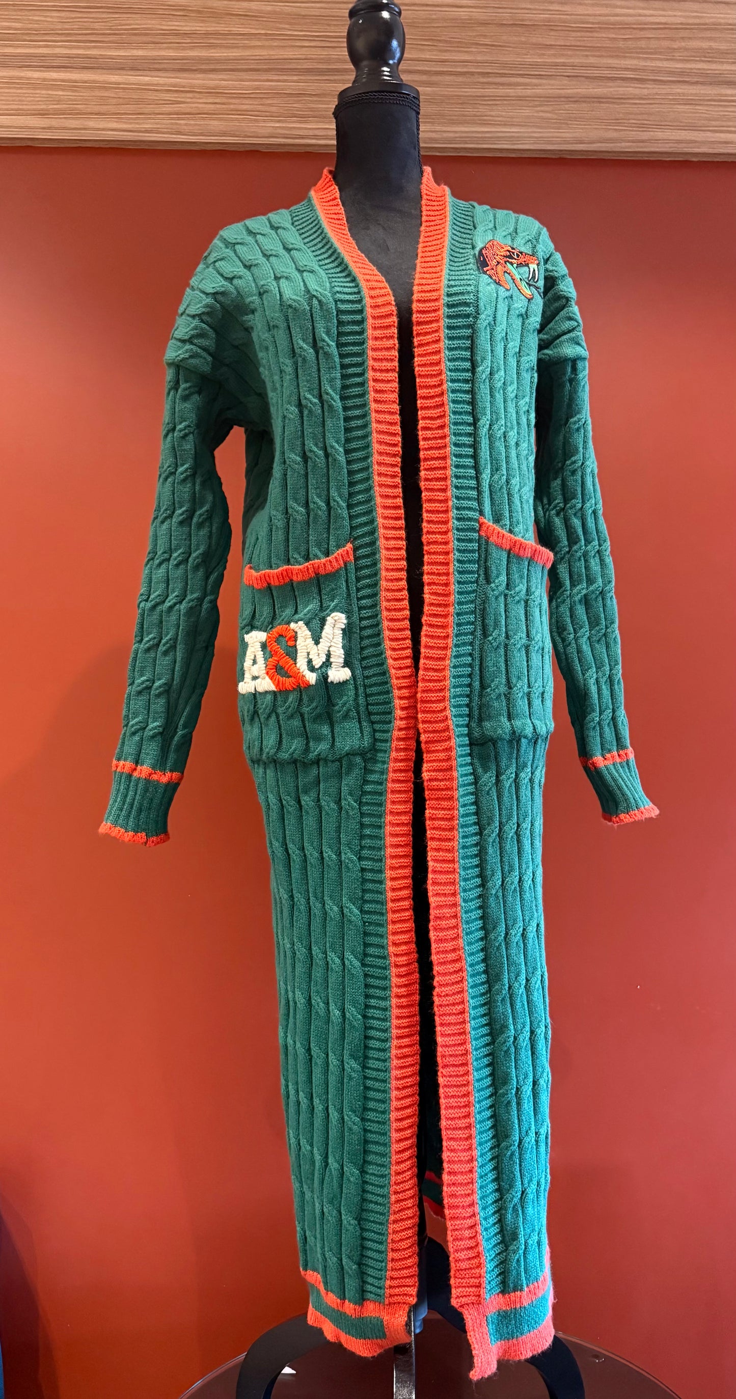 PRESALE - FAMU Homecoming Knit Cardigan - PRESALE
