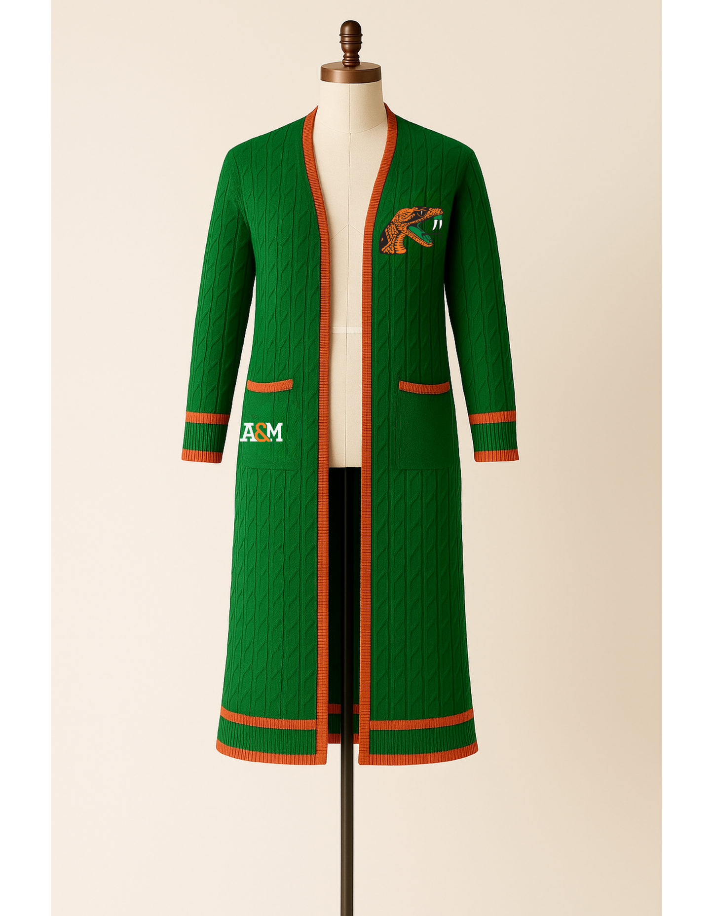 PRESALE - FAMU Homecoming Knit Cardigan - PRESALE