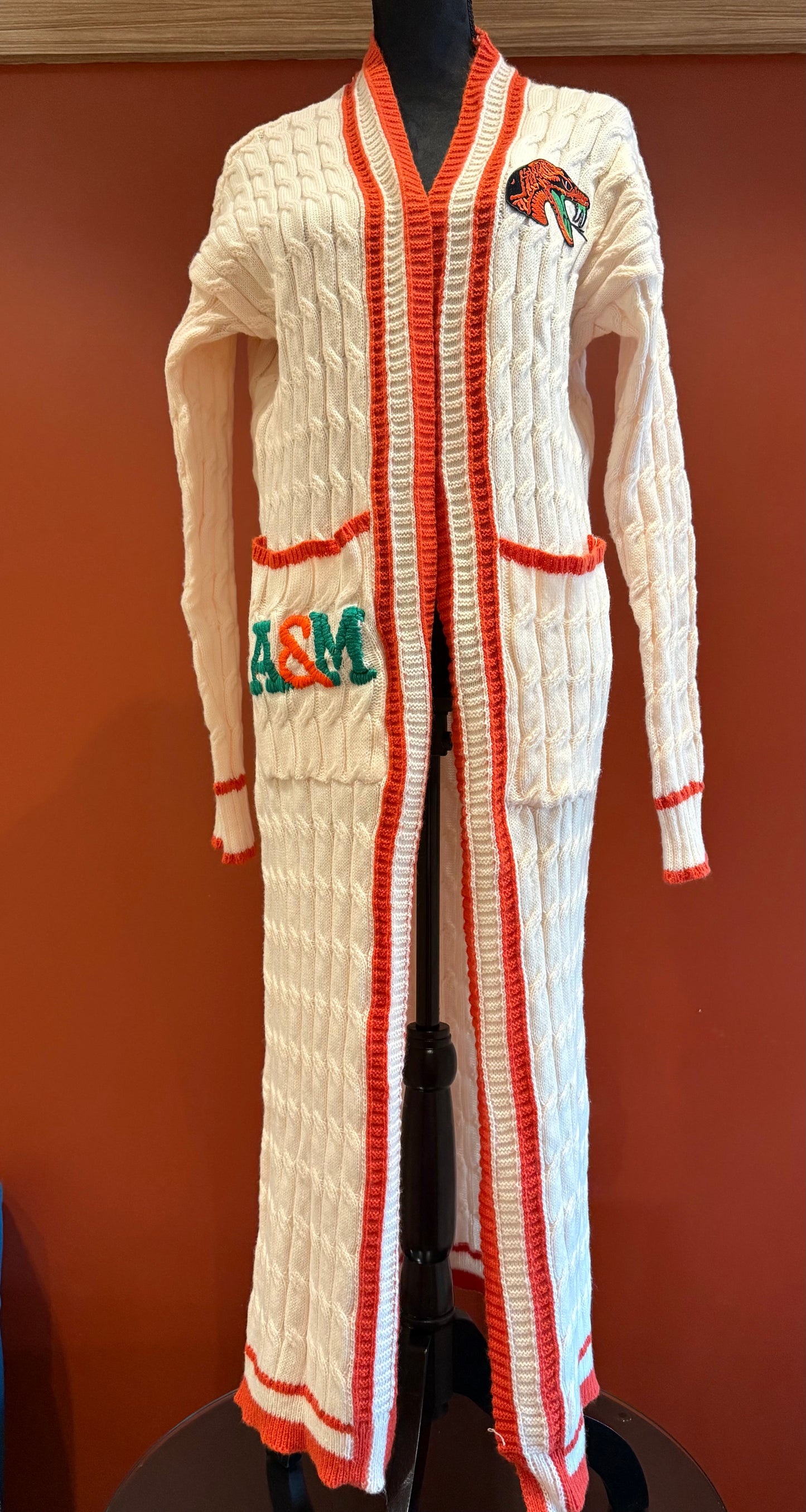 PRESALE - FAMU Homecoming Knit Cardigan - PRESALE