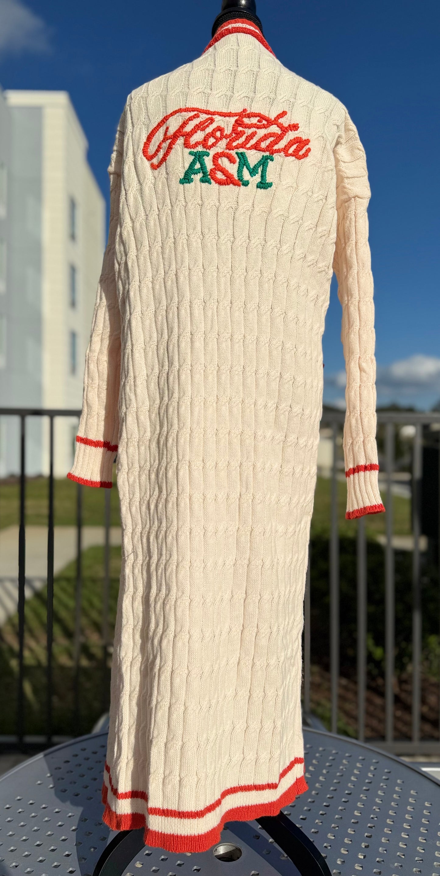 PRESALE - FAMU Homecoming Knit Cardigan - PRESALE