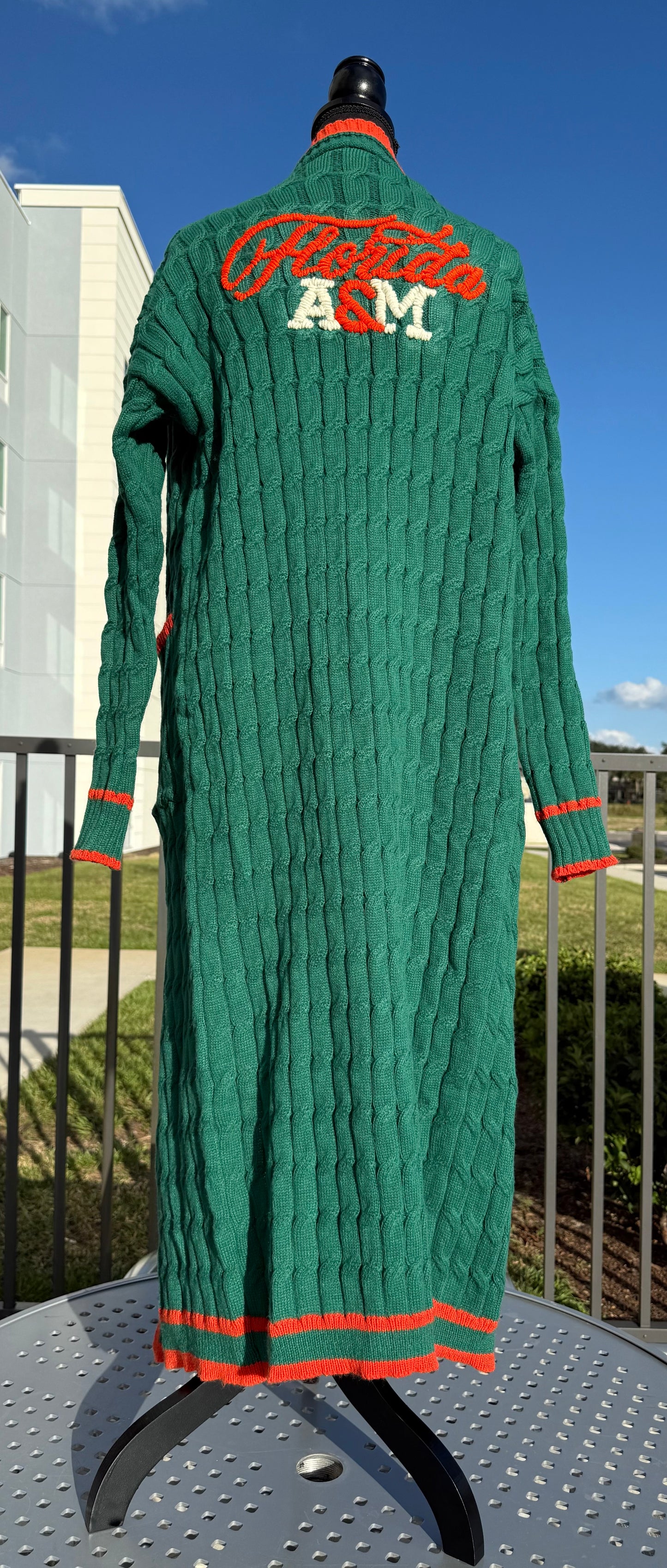 PRESALE - FAMU Homecoming Knit Cardigan - PRESALE