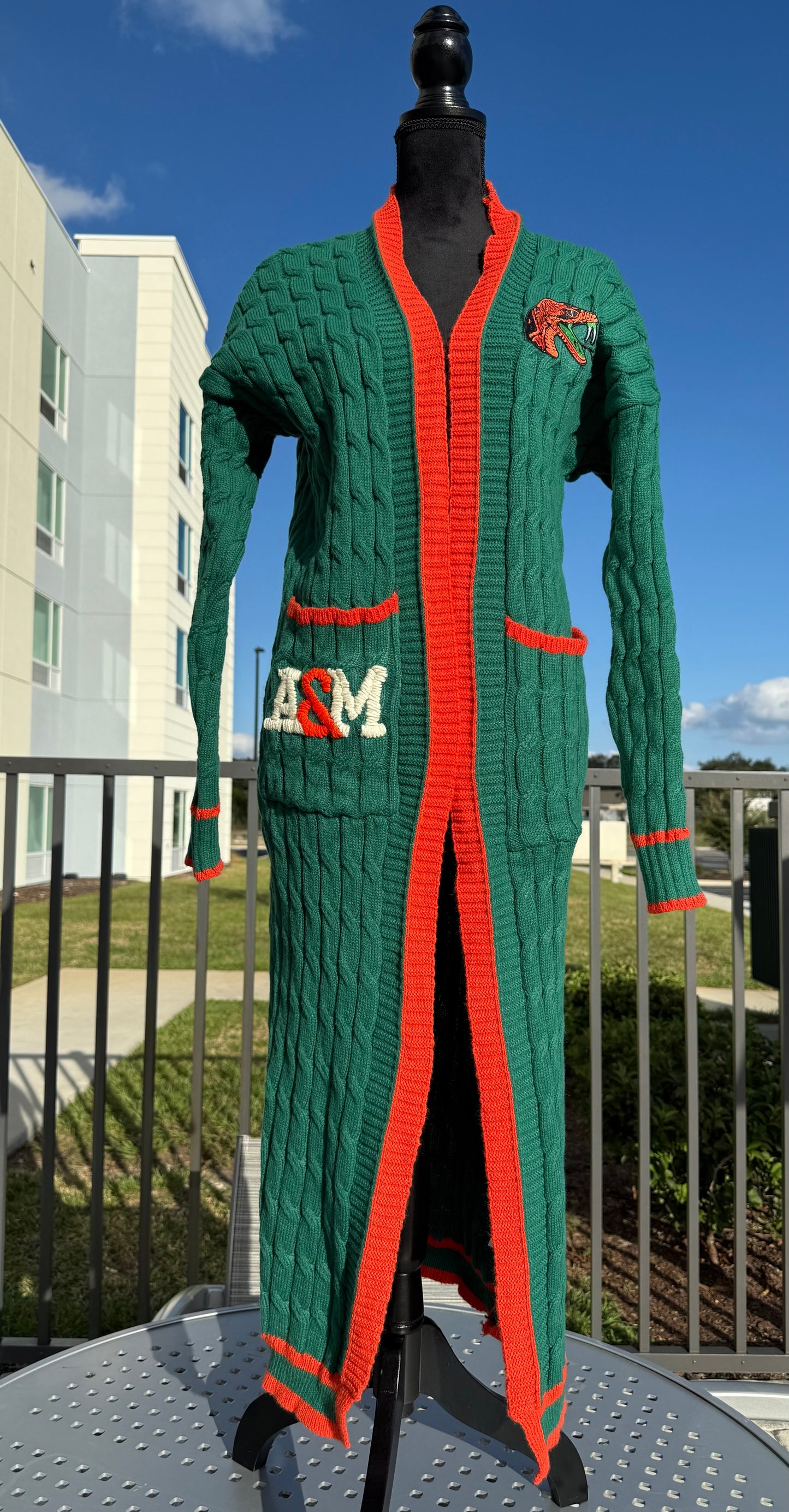 PRESALE - FAMU Homecoming Knit Cardigan - PRESALE